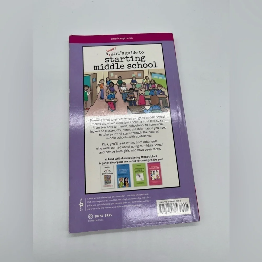American Girl Book A Smart Girl’s Guide to Starting Middle School